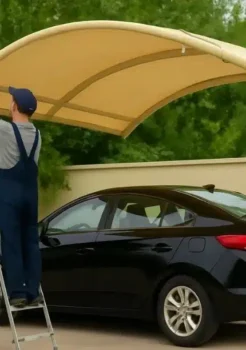 شركة تركيب باركن سيارات ومظلات سيارات في أم القيوين