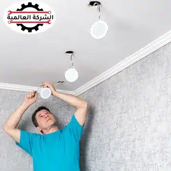 تنسيق الإضاءة الديكورية وتركيب النجف والثريات في عجمان