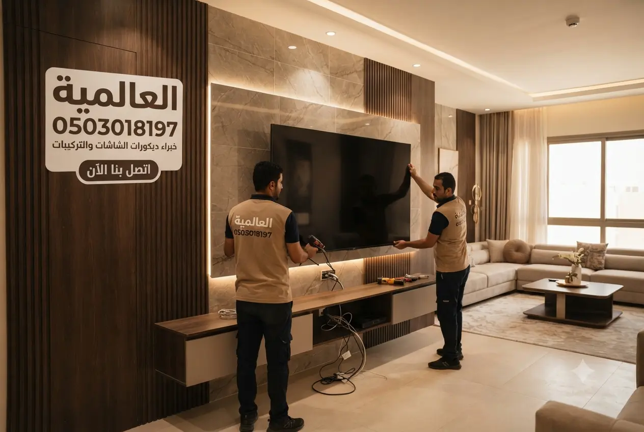 شركة تركيب ديكورات شاشات في عجمان